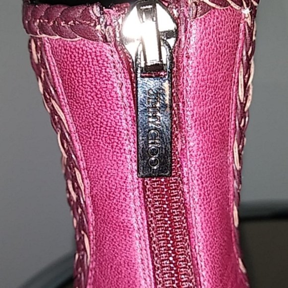 JIMMY CHOO BORDEAUX Kappa Sporty Calf Boot - Picture 7 of 8
